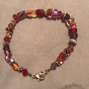 Multi color beaded bracelet